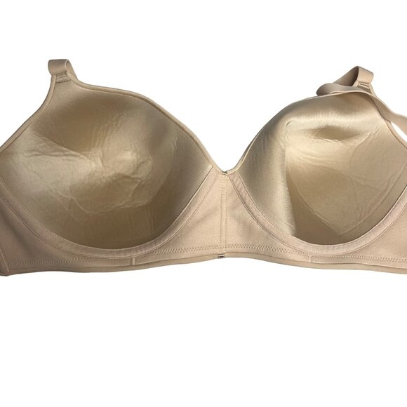 Maidenform Wireless Bra Womens Size 38D Beige Padded - Picture 4 of 6